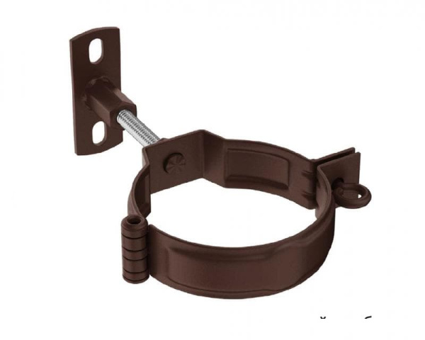 Держатель для хомута (под метиз) Aquasystem Pural Matt, RAL 8017 коричневый