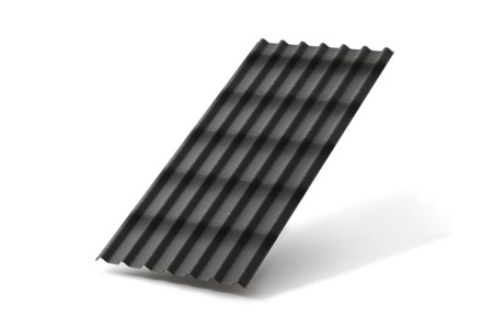 Черепица Ондулин 3.3 мм, графит