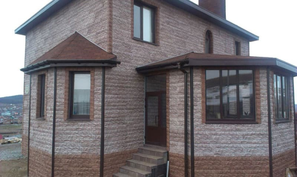 Фасадные панели Docke STANDARD Сланец, 930х406 мм, валь-гардена